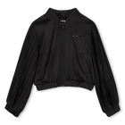 Jacke mit plissierten &auml;rmeln KARL LAGERFELD KIDS 
                    M&Auml;DCHEN
