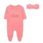 Pyjama aus Samt BILLIEBLUSH 
                    M&Auml;DCHEN