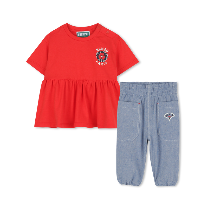 Set aus Hose und Bluse KENZO KIDS 
                        M&Auml;DCHEN