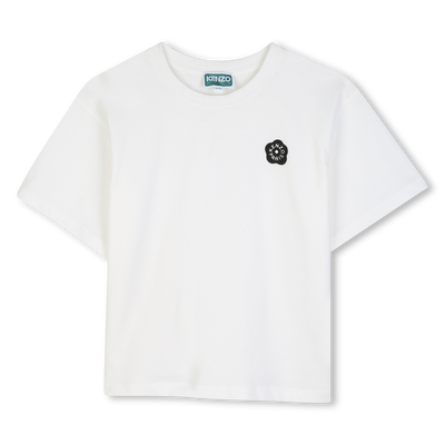 T-Shirt mit kurzen &Auml;rmeln KENZO KIDS M&Auml;DCHEN