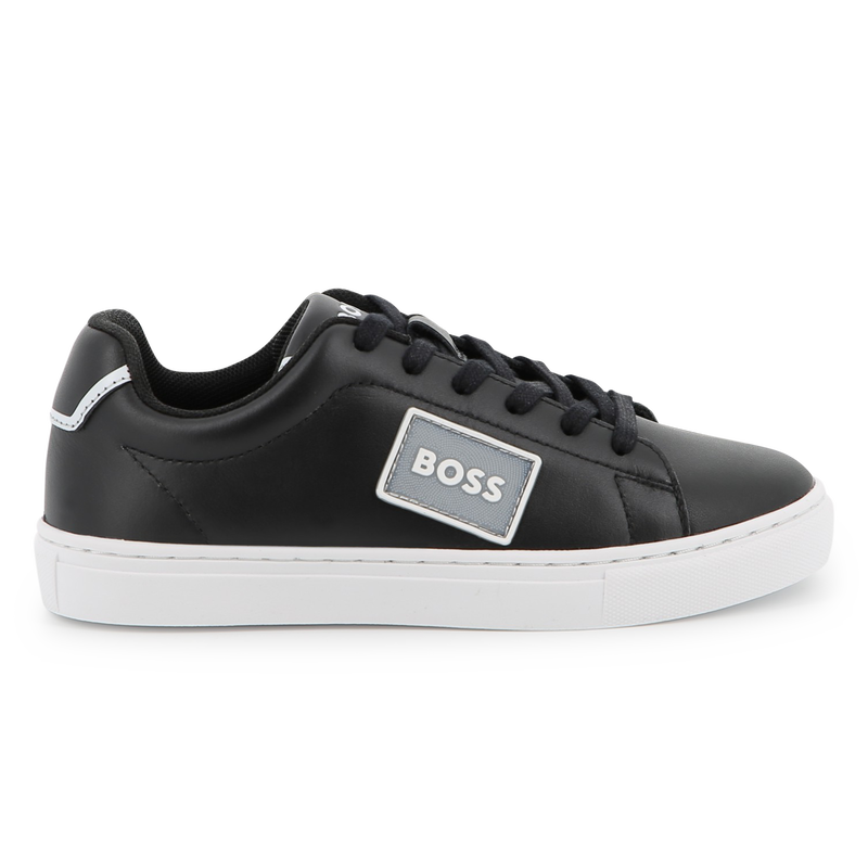 Sneaker aus Rindsleder BOSS 
                        JUNGE