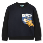 Sweatshirt aus Fleece KENZO KIDS 
                    JUNGE