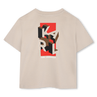 Kurz&auml;rmeliges T-Shirt KARL LAGERFELD KIDS 
                    JUNGE