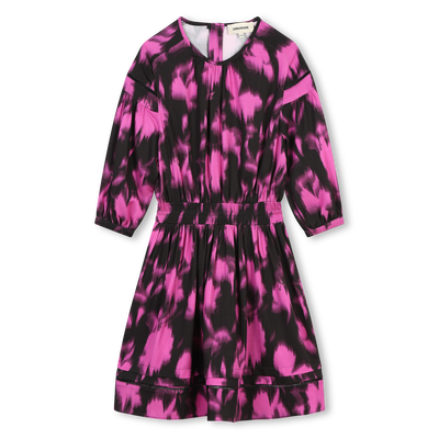Langes, gemustertes Kleid ZADIG & VOLTAIRE M&Auml;DCHEN