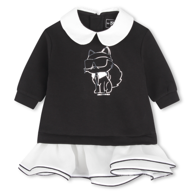 Kleid mit T&uuml;t&uuml; KARL LAGERFELD KIDS M&Auml;DCHEN