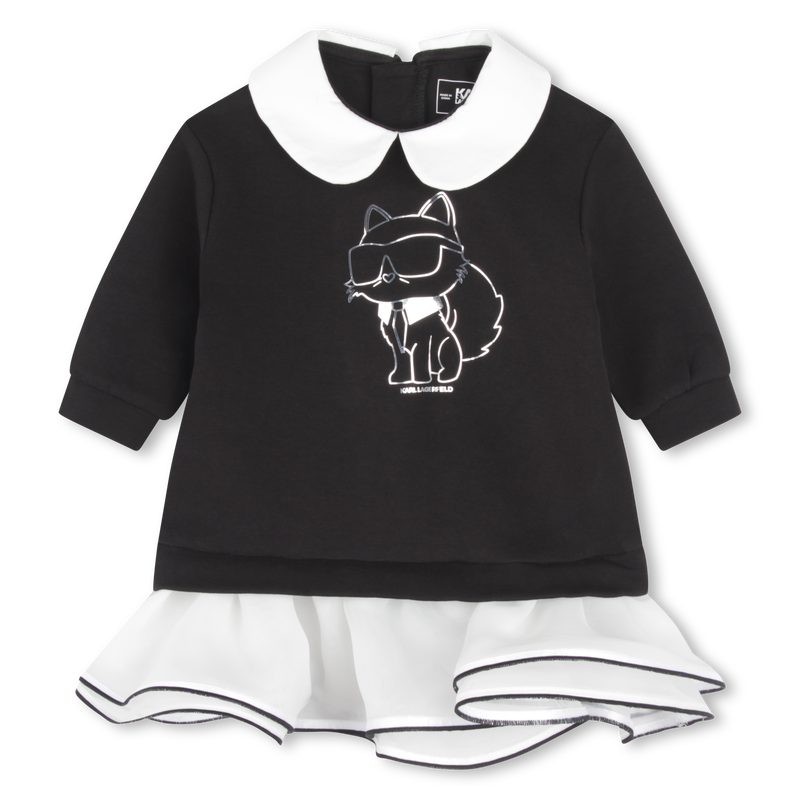 Kleid mit T&uuml;t&uuml; KARL LAGERFELD KIDS 
                        M&Auml;DCHEN