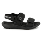 Ledersandalen mit Klett KARL LAGERFELD KIDS 
                    JUNGE