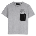 Kurz&auml;rmeliges t-shirt KARL LAGERFELD KIDS 
                    JUNGE