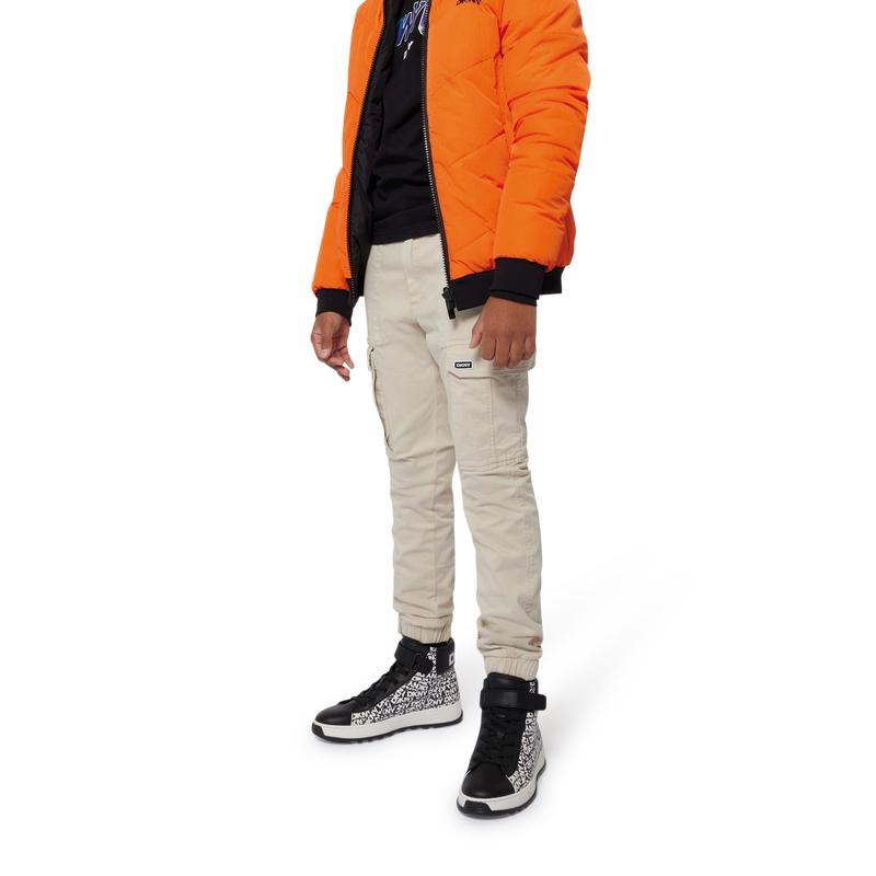 Wende-Daunenjacke mit Kapuze DKNY 
                        JUNGE