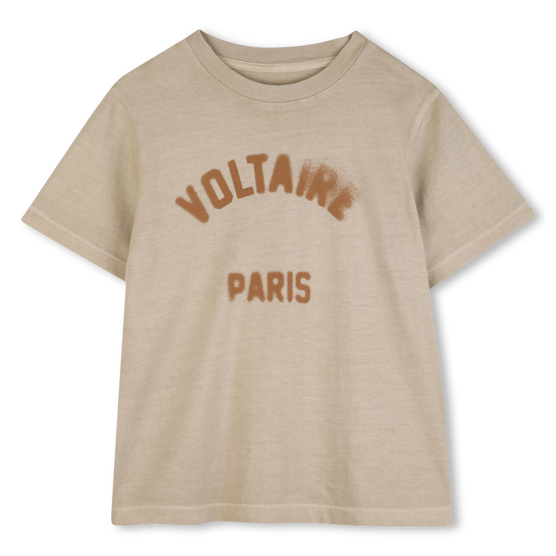 KURZ&Auml;RMELIGES T-SHIRT ZADIG & VOLTAIRE 
                        JUNGE