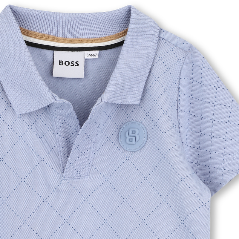 Kurz&auml;rmeliges poloshirt BOSS 
                        JUNGE