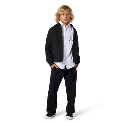 LANG&Auml;RMELIGES HEMD KARL LAGERFELD KIDS JUNGE