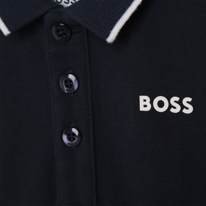 Kurz&auml;rmeliges poloshirt BOSS 
                        JUNGE