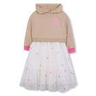 Kleid aus zwei Materialien BILLIEBLUSH 
                    M&Auml;DCHEN