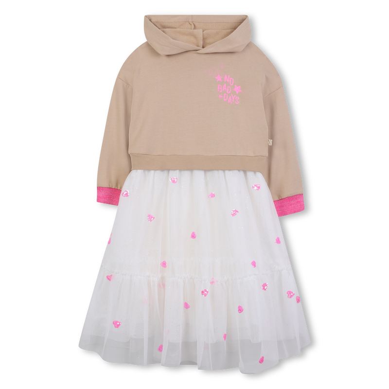 Kleid aus zwei Materialien BILLIEBLUSH 
                        M&Auml;DCHEN