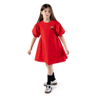 Kleid mit ballon&auml;rmeln KENZO KIDS 
                    M&Auml;DCHEN