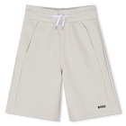 Einfarbige Molton-Bermudas BOSS 
                    JUNGE