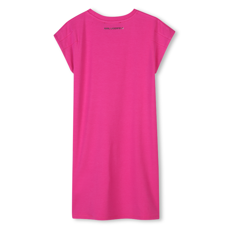 Kurz&auml;rmeliges Kleid KARL LAGERFELD KIDS 
                        M&Auml;DCHEN