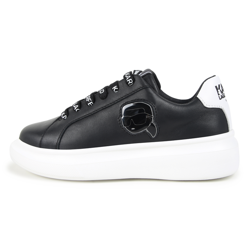 Low-Sneaker aus Leder KARL LAGERFELD KIDS 
                        JUNGE