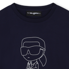 Langarm-T-Shirt KARL LAGERFELD KIDS 
                    JUNGE