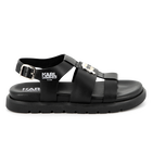 Leder-Sandalen mit Schnalle KARL LAGERFELD KIDS 
                    M&Auml;DCHEN
