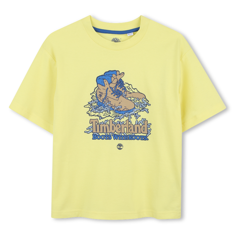 Weites T-Shirt mit Druck TIMBERLAND 
                        JUNGE