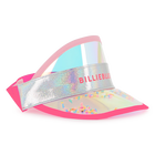 Transparentes visier BILLIEBLUSH 
                    M&Auml;DCHEN