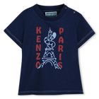 Kurz&auml;rmeliges t-shirt KENZO KIDS 
                    JUNGE