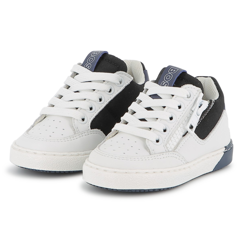 Sneaker mit Schn&uuml;rsenkeln und Rei&szlig;verschluss BOSS 
                        JUNGE