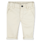 Chinohose aus Twill, HELL BEIGE, hi-res