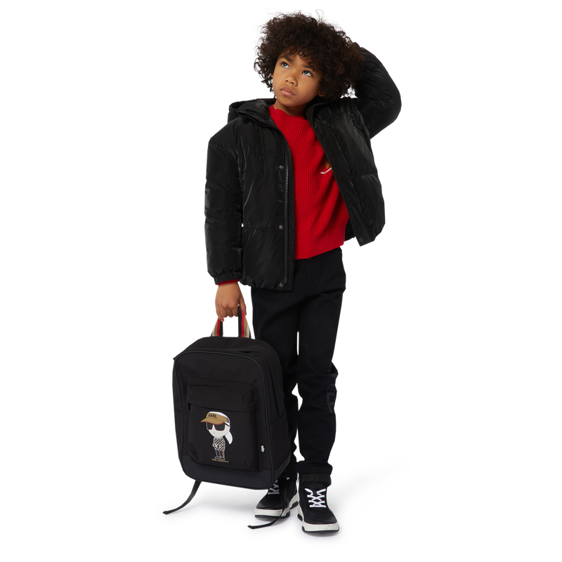 High-Top-Sneaker aus Leder KARL LAGERFELD KIDS 
                        JUNGE
