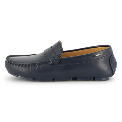 LOAFER AUS RINDSLEDER BOSS JUNGE