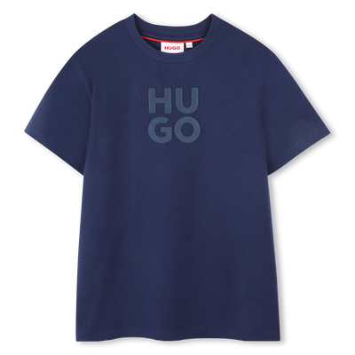 Kurzarm-T-Shirt aus Baumwolle HUGO JUNGE