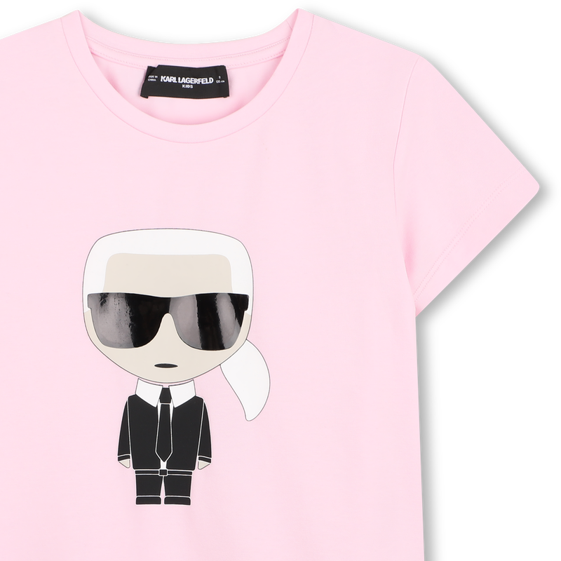 T-SHIRT ILLUSTRATION CHOUPETTE KARL LAGERFELD KIDS 
                        MÄDCHEN