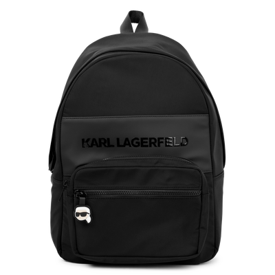 Rucksack mit Relief-Siegel KARL LAGERFELD KIDS JUNGE