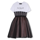 Kurz&auml;rmeliges formelles kleid KARL LAGERFELD KIDS 
                    M&Auml;DCHEN