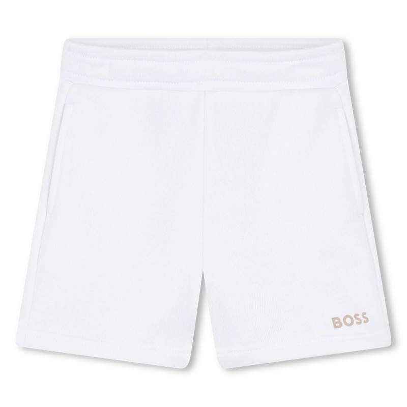 Einfarbige Sweatshorts BOSS 
                        JUNGE