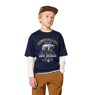 T-Shirt mit kurzen &Auml;rmeln TIMBERLAND JUNGE