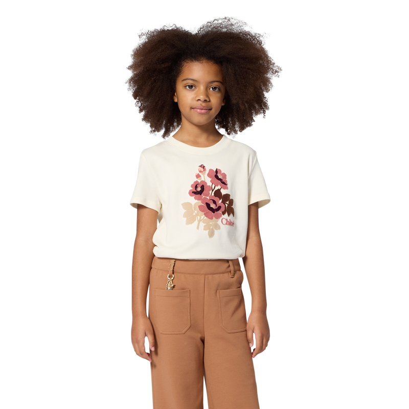 T-Shirt mit kurzen &Auml;rmeln CHLOE 
                        M&Auml;DCHEN