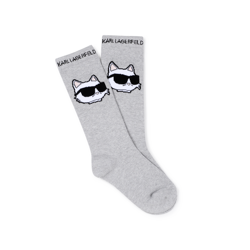 Set mit 2 paar socken KARL LAGERFELD KIDS 
                        M&Auml;DCHEN