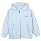 Kapuzenpullover mit reissverschluss, HIMMELBLAU, hi-res