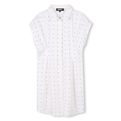 Kurzarmkleid aus Baumwolle DKNY M&Auml;DCHEN