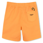 Baumwoll-Bermudas mit Badge KENZO KIDS 
                    JUNGE