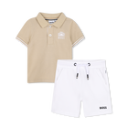 Polo + bermuda set BOSS 
                    JUNGE