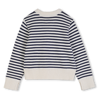 Gestreifter pullover mit rundhalsausschnitt ZADIG & VOLTAIRE 
                    M&Auml;DCHEN