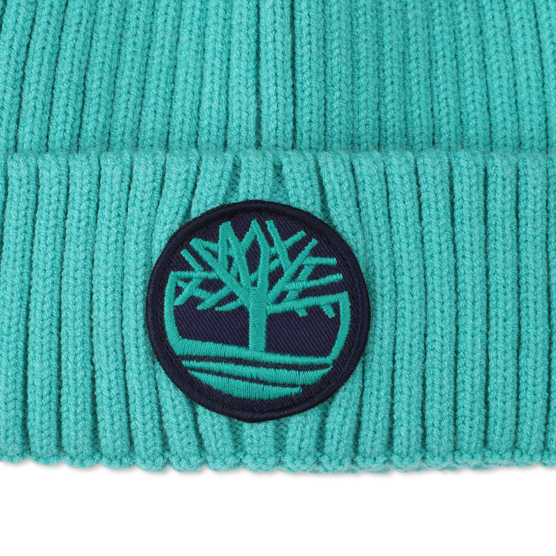 Gestrickte M&uuml;tze mit Logo TIMBERLAND 
                        JUNGE