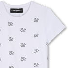 T-Shirt mit kurzen &Auml;rmeln KARL LAGERFELD KIDS 
                    M&Auml;DCHEN