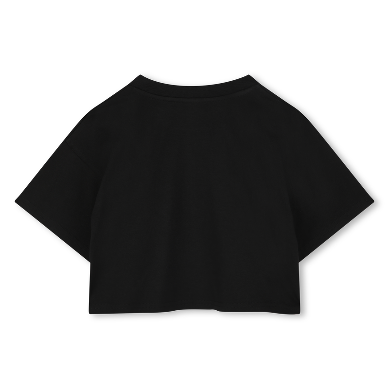 Kurzes T-Shirt mit Strass MARC JACOBS 
                        M&Auml;DCHEN