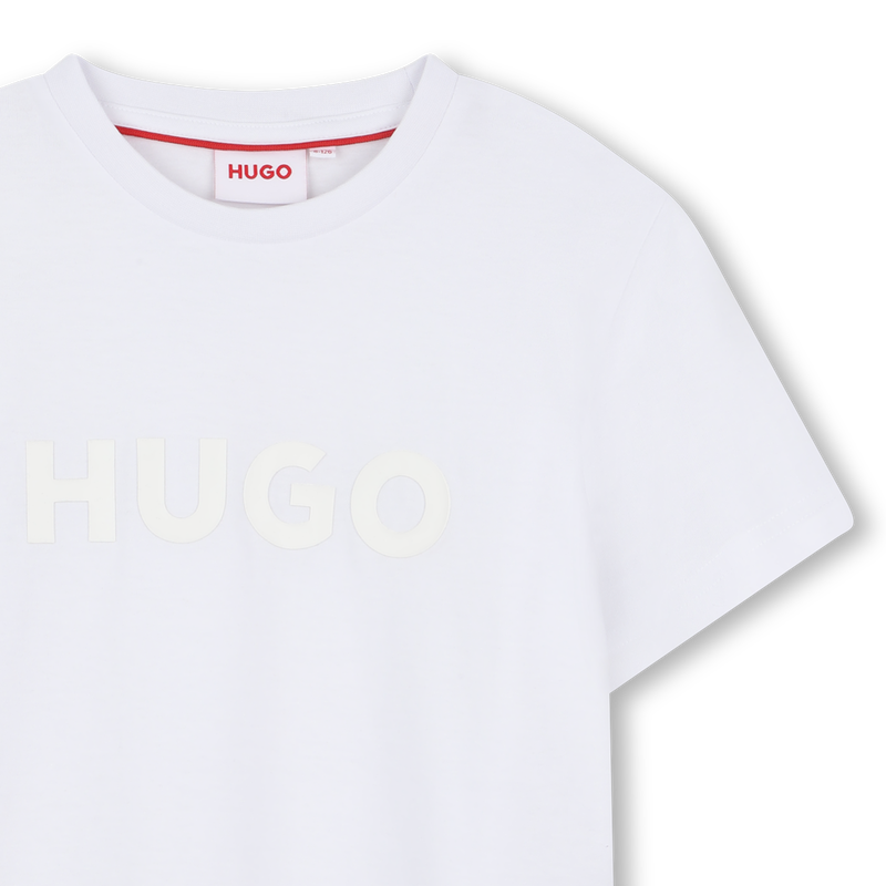 Kurzarm-T-Shirt aus Baumwolle HUGO 
                        JUNGE