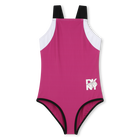 Dreifarbiger Badeanzug DKNY 
                    M&Auml;DCHEN